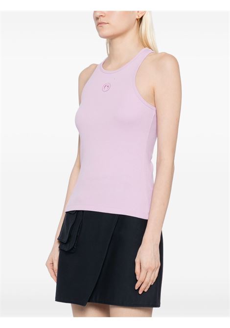 moon logo tank top woman lillac MARINE SERRE | WTT014A CJER0011PK35